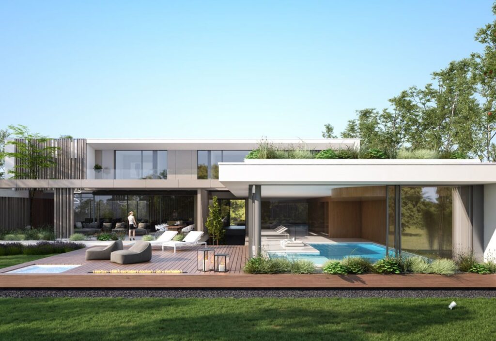 Concept Design for L Villa is a project located in Budapest, Hungary was designed in concept stage by Toth Project in Modern style; it offers luxurious modern living. This home located on beautiful lot with amazing views and wonderful outdoor living spaces.