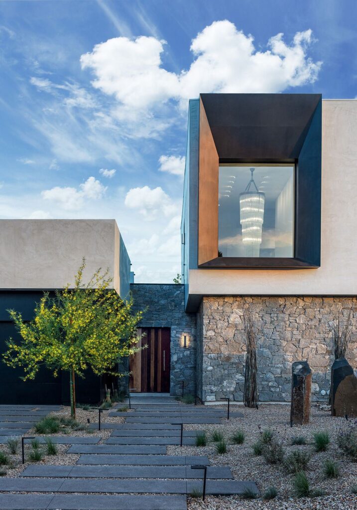 The Las Vegas House is an incredible residence with an interior design & construction platform elevated to new heights now available for sale. This home located at 6925 Stargazer Ridge Ct, Las Vegas, Nevada; offering 5 bedrooms and 6 bathrooms with over 6,000 square feet of living spaces.
