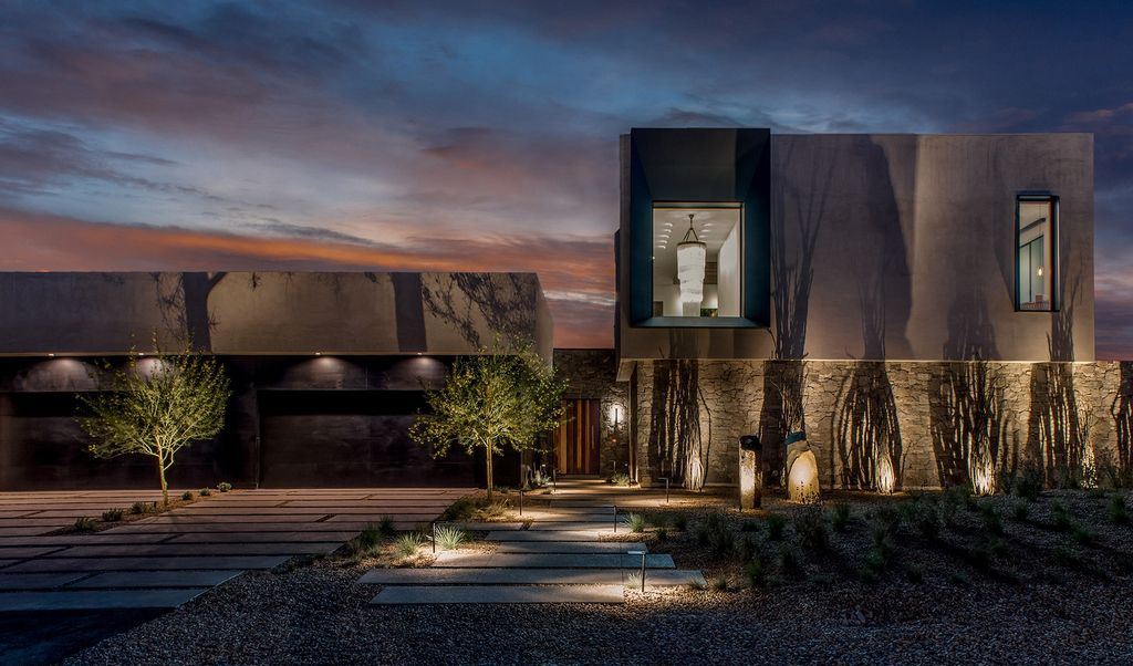 The Las Vegas House is an incredible residence with an interior design & construction platform elevated to new heights now available for sale. This home located at 6925 Stargazer Ridge Ct, Las Vegas, Nevada; offering 5 bedrooms and 6 bathrooms with over 6,000 square feet of living spaces.