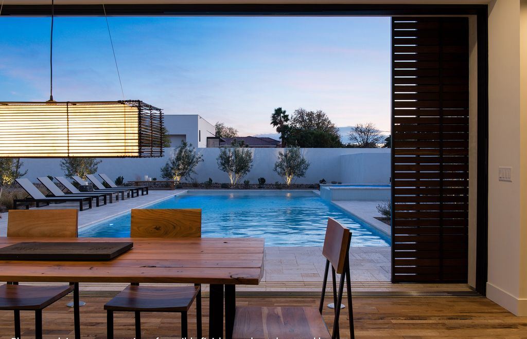 The Las Vegas House is an incredible residence with an interior design & construction platform elevated to new heights now available for sale. This home located at 6925 Stargazer Ridge Ct, Las Vegas, Nevada; offering 5 bedrooms and 6 bathrooms with over 6,000 square feet of living spaces.