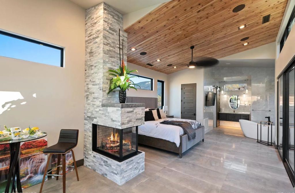 The Home in Utah is a luxurious home boasts the finest of finishes and taste in every square inch now available for sale. This home located at 3652 S Cypress Point Rd, Hurricane, Utah; offering 4 bedrooms and 5 bathrooms with over 6,000 square feet of living spaces.