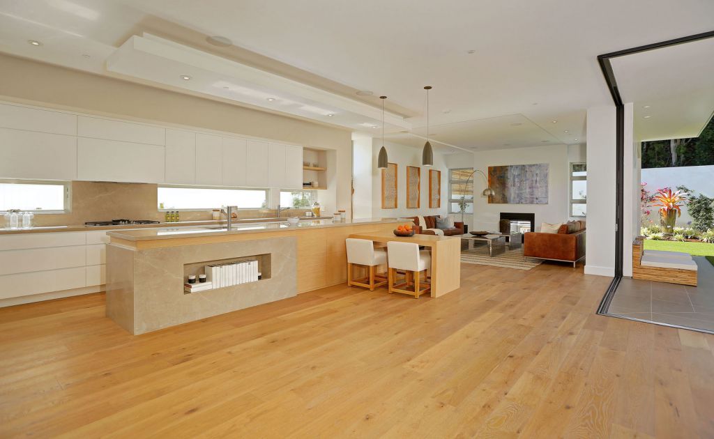 The Contemporary Home in Pacific Palisades is a luxurious residence with panoramic ocean views now available for sale. This home located at 14635 Whitfield Ave, Pacific Palisades, California; offering 6 bedrooms and 8 bathrooms with over 6,500 square feet of living spaces.