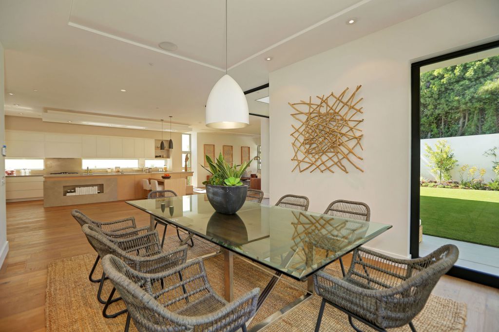 The Contemporary Home in Pacific Palisades is a luxurious residence with panoramic ocean views now available for sale. This home located at 14635 Whitfield Ave, Pacific Palisades, California; offering 6 bedrooms and 8 bathrooms with over 6,500 square feet of living spaces.