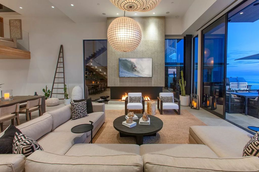 Amazing Ocean Front Masterpiece in California Created by Chris Brandon