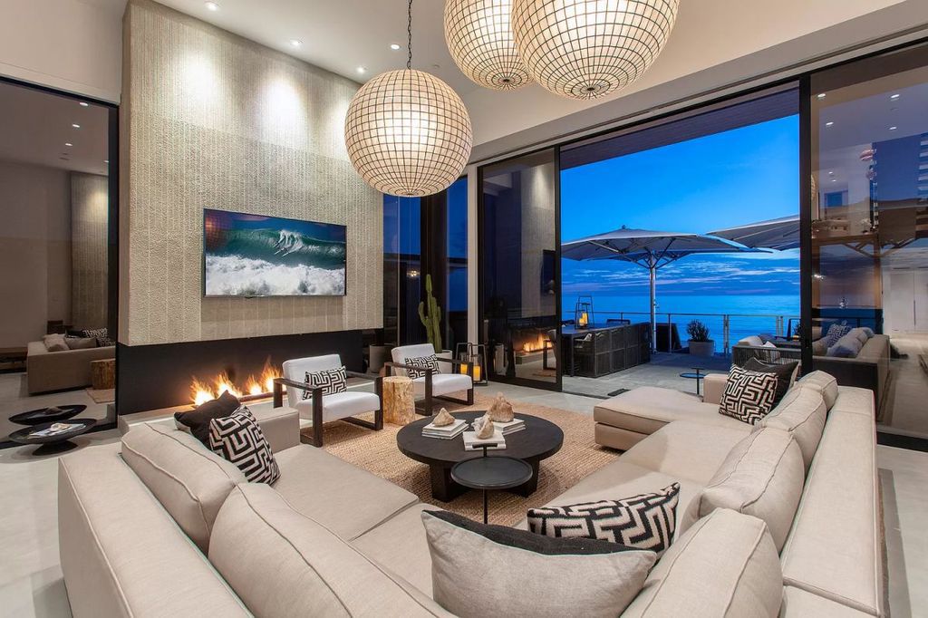 Amazing Ocean Front Masterpiece in California Created by Chris Brandon