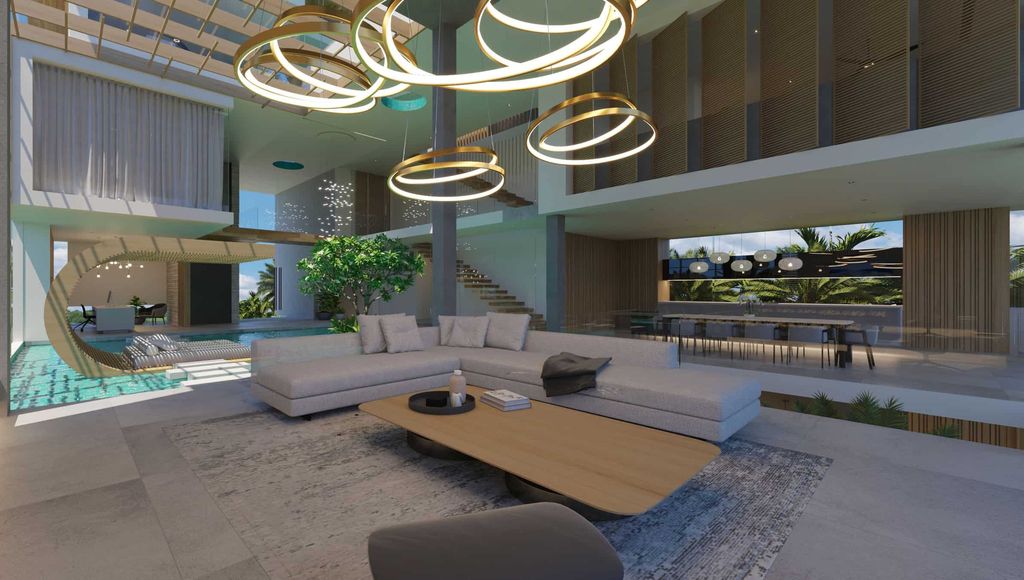 Concept Design of Royal Plams House in Australia by Chris Clout Design 4