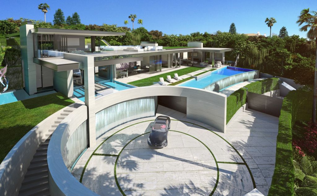 Conceptual Design of Shadow Hill Residence is a project located in Beverly Hills, Los Angeles, California was designed in concept stage by McClean Design in Modern style; it offers luxurious modern living style in California. 