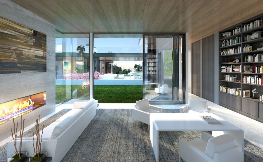 Conceptual Design of Shadow Hill Residence is a project located in Beverly Hills, Los Angeles, California was designed in concept stage by McClean Design in Modern style; it offers luxurious modern living style in California. 