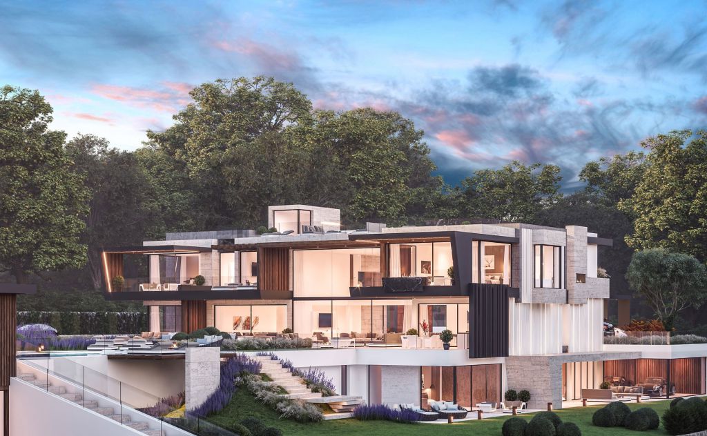 Design Concept of Villa Greenwich is a project located in Connecticut, United States was designed in concept stage by B8 Architecture and Design Studio in Modern style which is different to the traditional local architecture based in wooden construction.