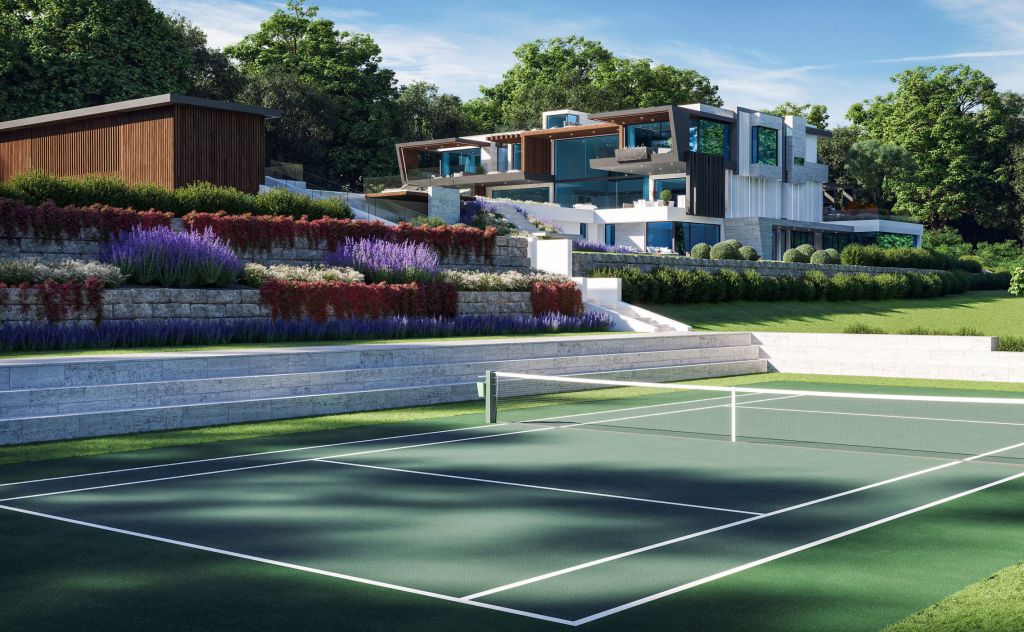 Design Concept of Villa Greenwich is a project located in Connecticut, United States was designed in concept stage by B8 Architecture and Design Studio in Modern style which is different to the traditional local architecture based in wooden construction.