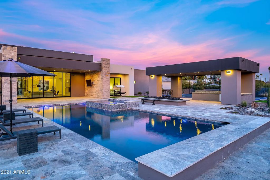 The Home in Paradise Valley in one of the most desirable areas with incredible views of Camelback Mountain now available for sale. This home located at 7019 N 69th Pl, Paradise Valley, Arizona; offering 4 bedrooms and 5 bathrooms with over 6,500 square feet of living spaces.