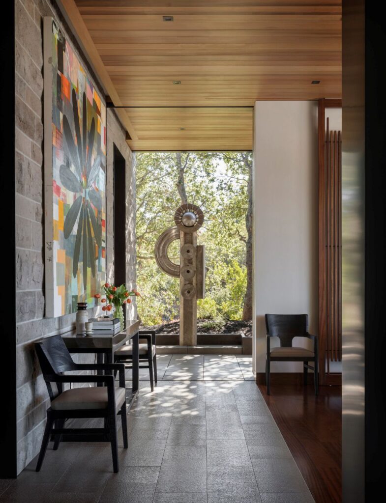 Portola Valley House in California has An Intimate Space by SB Architects 5