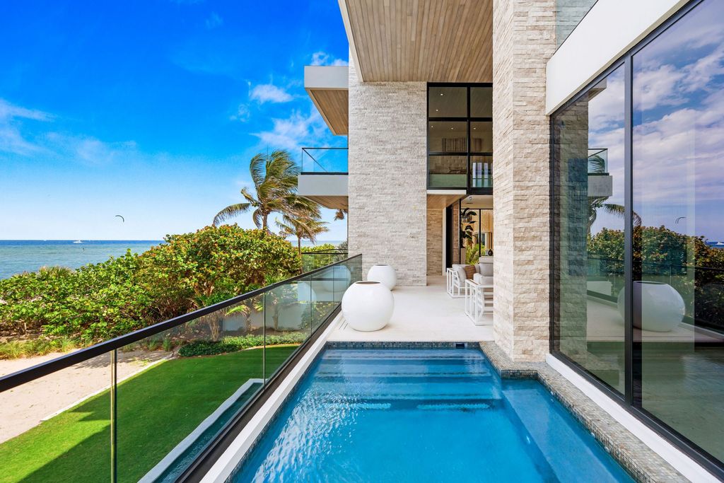 The Home in Pompano Beach is a newly completed the ultimate brand new Beach House with stunning modern design now available for sale. This home located at 2004 Bay Dr, Pompano Beach, Florida; offering 5 bedrooms and 6 bathrooms with over 6,000 square feet of living spaces.