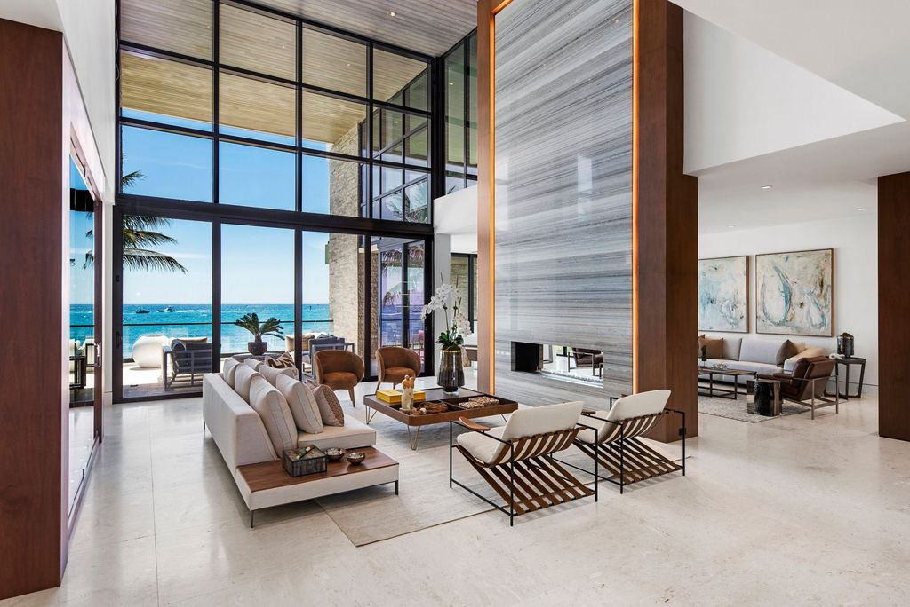 The Home in Pompano Beach is a newly completed the ultimate brand new Beach House with stunning modern design now available for sale. This home located at 2004 Bay Dr, Pompano Beach, Florida; offering 5 bedrooms and 6 bathrooms with over 6,000 square feet of living spaces.