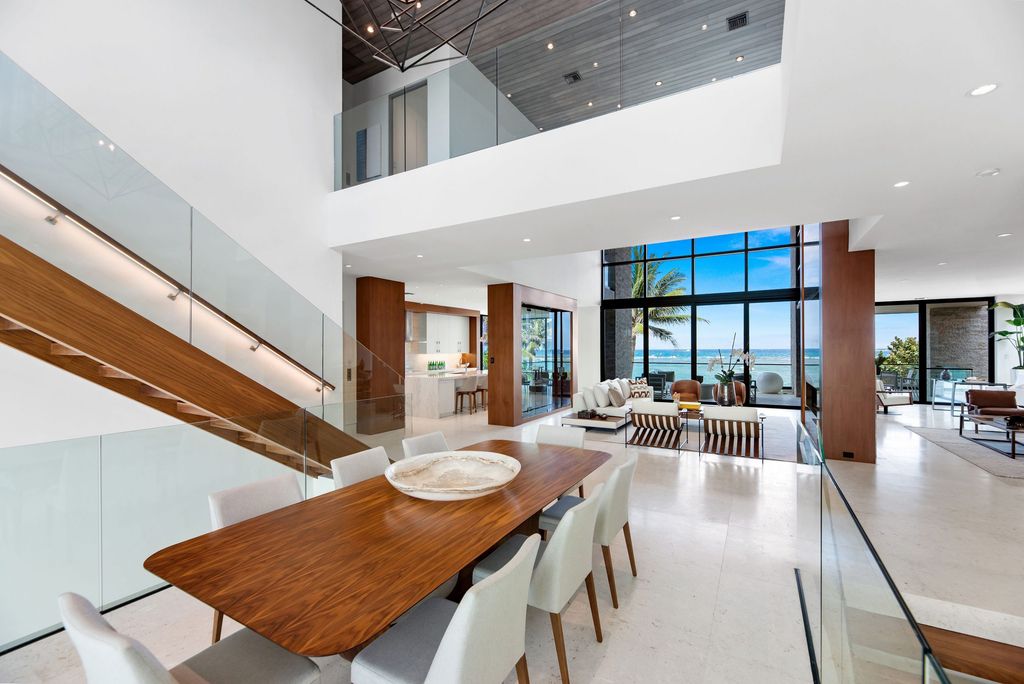 The Home in Pompano Beach is a newly completed the ultimate brand new Beach House with stunning modern design now available for sale. This home located at 2004 Bay Dr, Pompano Beach, Florida; offering 5 bedrooms and 6 bathrooms with over 6,000 square feet of living spaces.
