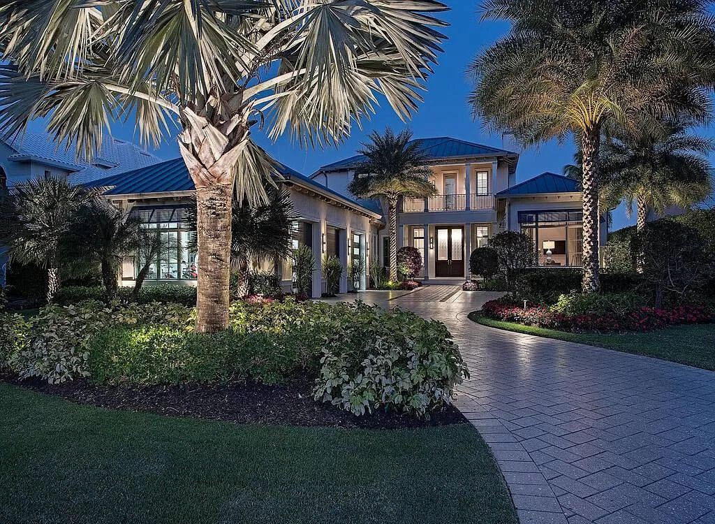 The Home in Naples is a luxurious coastal contemporary style residence features unparalleled quality meets unrivaled views now available for sale. This home located at 1959 8th St S, Naples, Florida; offering 4 bedrooms and 5 bathrooms with over 4,500 square feet of living spaces.
