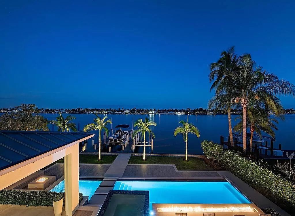 The Home in Naples is a luxurious coastal contemporary style residence features unparalleled quality meets unrivaled views now available for sale. This home located at 1959 8th St S, Naples, Florida; offering 4 bedrooms and 5 bathrooms with over 4,500 square feet of living spaces.