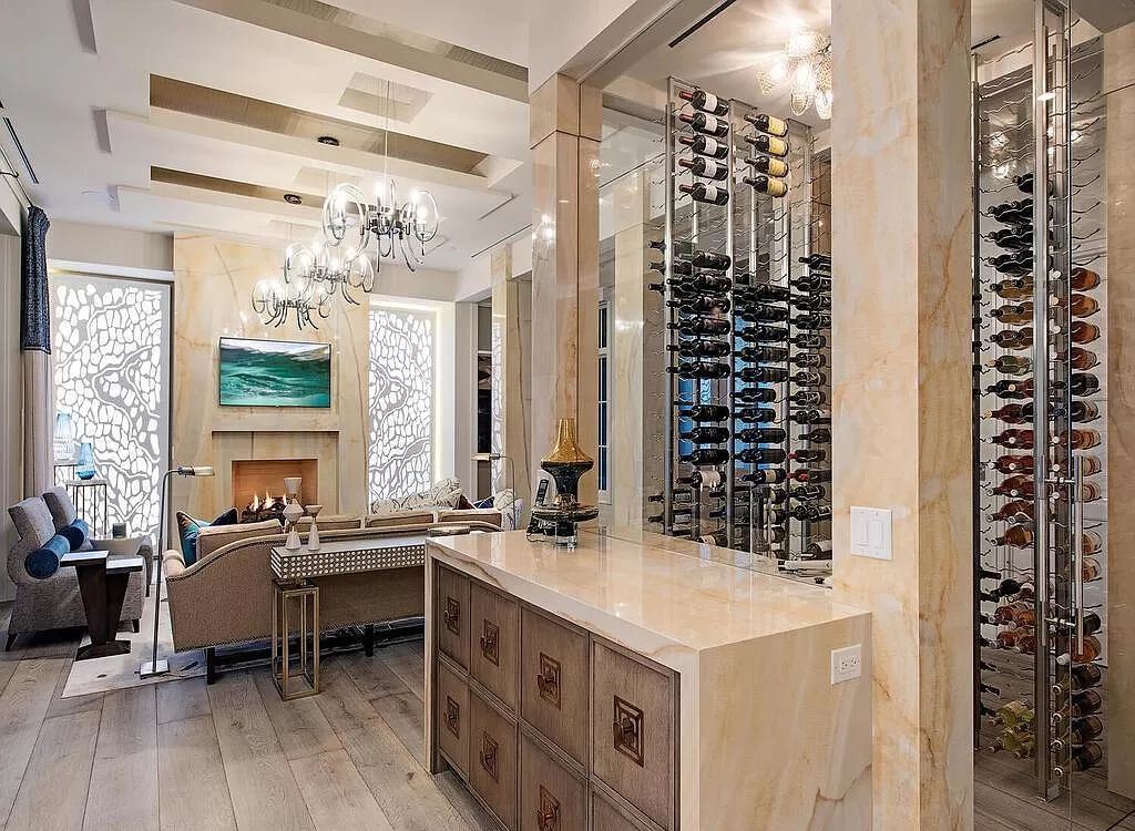 The Home in Naples is a luxurious coastal contemporary style residence features unparalleled quality meets unrivaled views now available for sale. This home located at 1959 8th St S, Naples, Florida; offering 4 bedrooms and 5 bathrooms with over 4,500 square feet of living spaces.