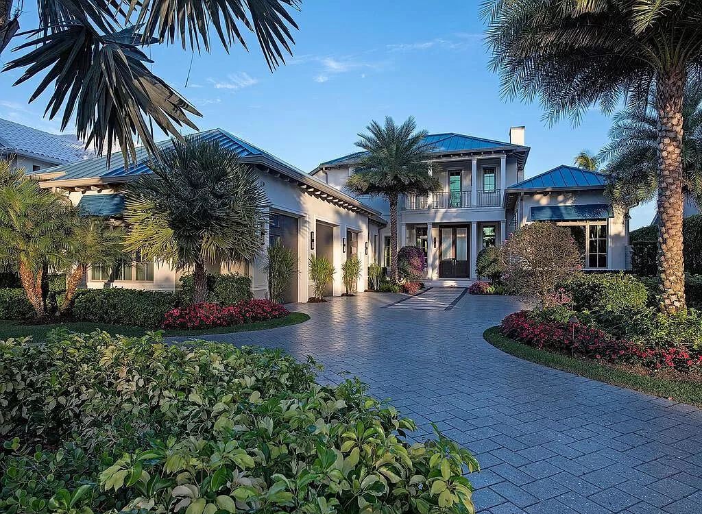 The Home in Naples is a luxurious coastal contemporary style residence features unparalleled quality meets unrivaled views now available for sale. This home located at 1959 8th St S, Naples, Florida; offering 4 bedrooms and 5 bathrooms with over 4,500 square feet of living spaces.