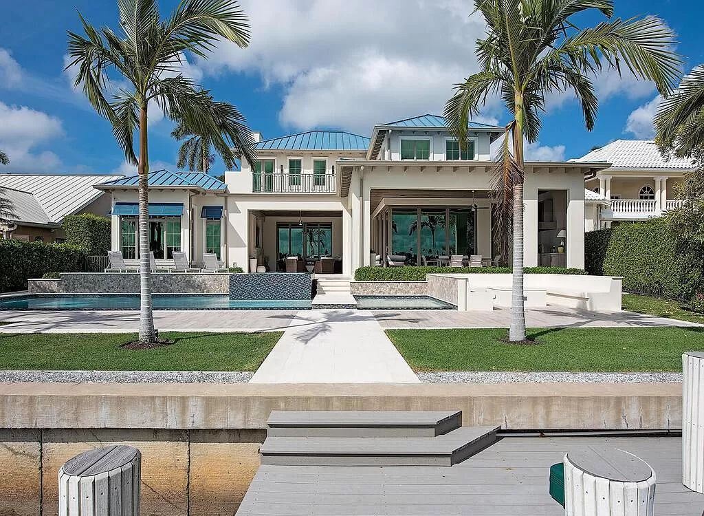 The Home in Naples is a luxurious coastal contemporary style residence features unparalleled quality meets unrivaled views now available for sale. This home located at 1959 8th St S, Naples, Florida; offering 4 bedrooms and 5 bathrooms with over 4,500 square feet of living spaces.