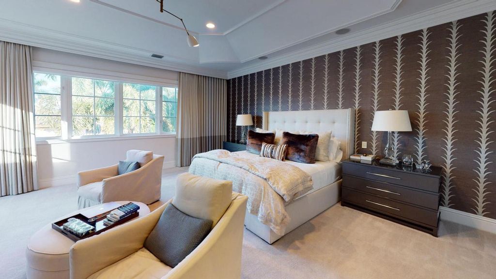 The Home in Boca Raton is a luxurious home offers an idyllic private sanctuary in a premier location now available for sale. This home located at 283 Fern Palm Rd, Boca Raton, Florida; offering 5 bedrooms and 7 bathrooms with over 6,500 square feet of living spaces.