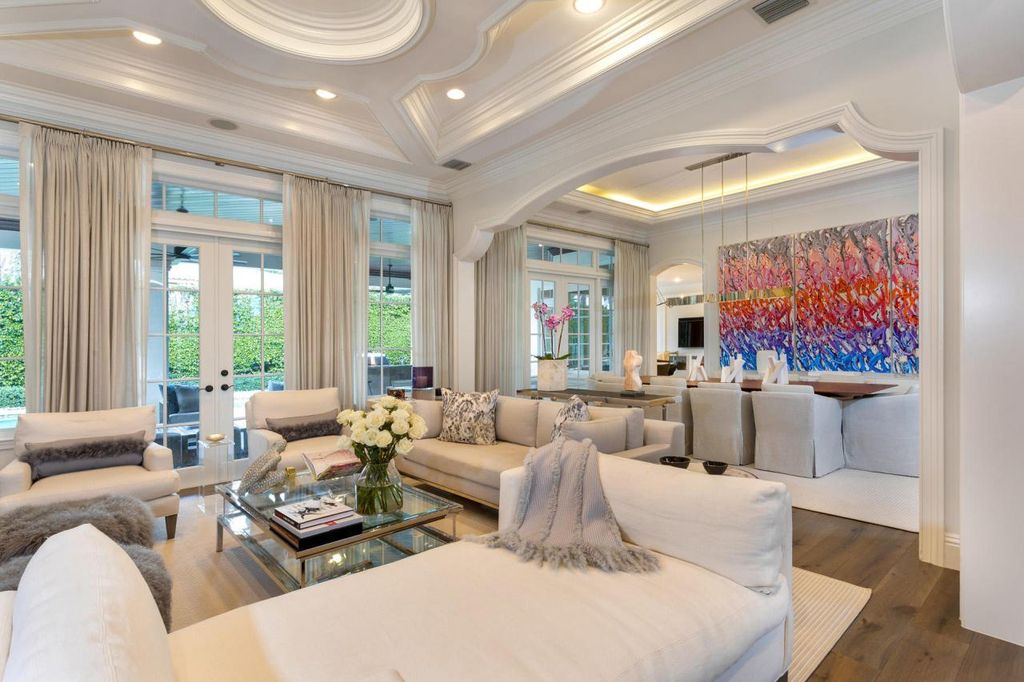 The Home in Boca Raton is a luxurious home offers an idyllic private sanctuary in a premier location now available for sale. This home located at 283 Fern Palm Rd, Boca Raton, Florida; offering 5 bedrooms and 7 bathrooms with over 6,500 square feet of living spaces.