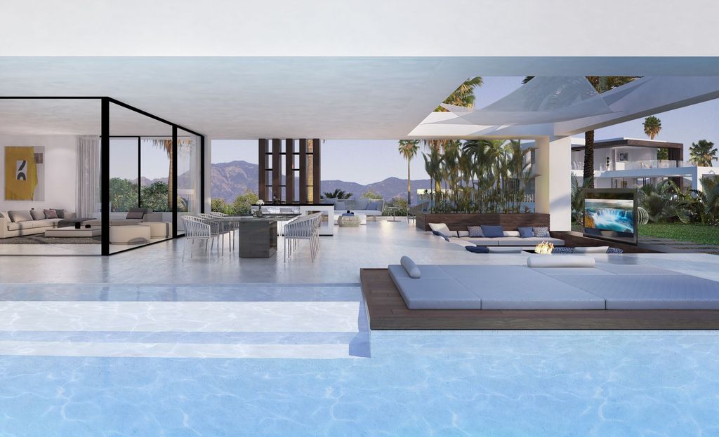 Design Concept of Luxurious Contemporary Villa in Estepona Spain 6