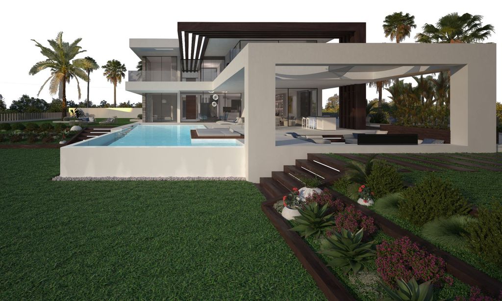 Design Concept of Luxurious Contemporary Villa in Estepona Spain 7