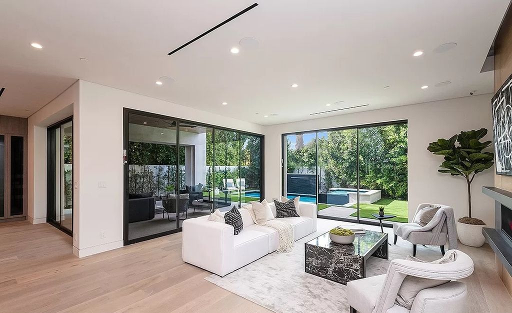 The Home in West Hollywood is an exceptionally engineered newly constructed smart residence now available for sale. This home located at 829 N Ogden Dr, Los Angeles, California; offering 5 bedrooms and 6 bathrooms with over 5,000 square feet of living spaces.