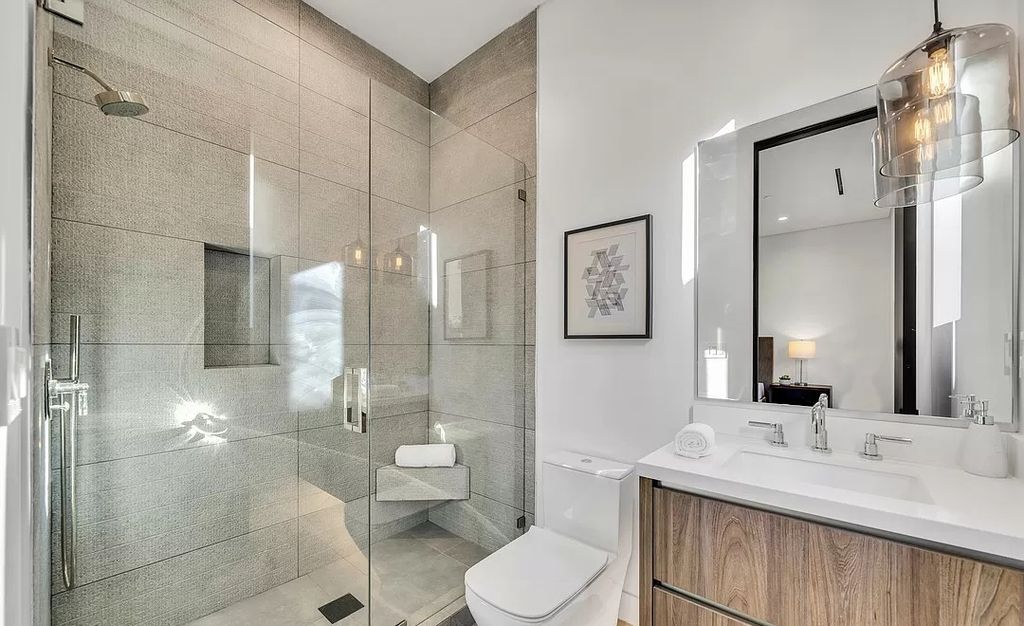 The Home in West Hollywood is an exceptionally engineered newly constructed smart residence now available for sale. This home located at 829 N Ogden Dr, Los Angeles, California; offering 5 bedrooms and 6 bathrooms with over 5,000 square feet of living spaces.