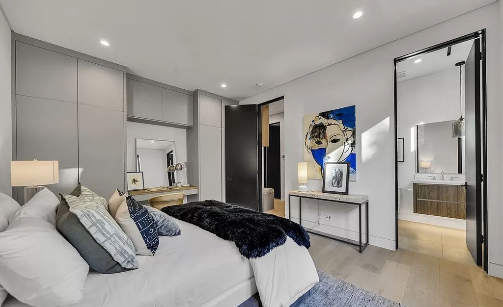 The Home in West Hollywood is an exceptionally engineered newly constructed smart residence now available for sale. This home located at 829 N Ogden Dr, Los Angeles, California; offering 5 bedrooms and 6 bathrooms with over 5,000 square feet of living spaces.