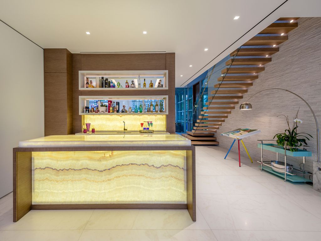 Golden Beach Home in Florida was designed by Danny Sorogon in Modern contemporary style; this house is one of the finest high-end luxury homes throughout the highly cherished and desirable South Florida region.