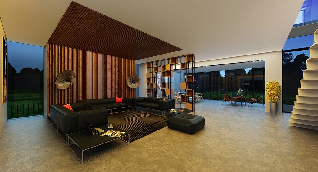 Gorgeous Design Concept of Ukraine Modern House by Alexander Zhidkov 2