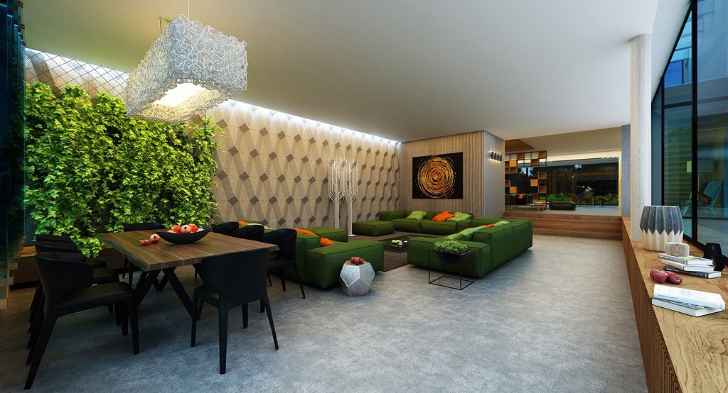 Design Concept of dreamy Modern House is a project located in Ukraine was designed in concept stage by Alexander Zhidkov Architect in contemporary style; it offers luxurious modern living in forest.