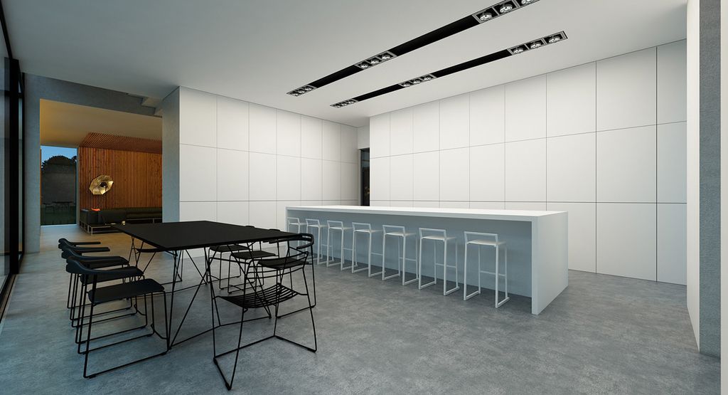 Design Concept of dreamy Modern House is a project located in Ukraine was designed in concept stage by Alexander Zhidkov Architect in contemporary style; it offers luxurious modern living in forest.