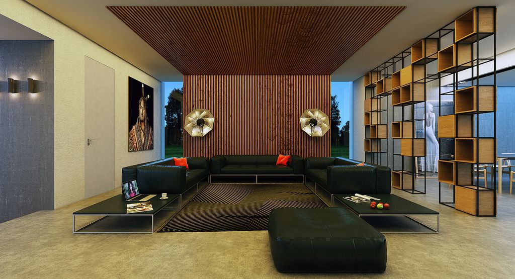 Design Concept of dreamy Modern House is a project located in Ukraine was designed in concept stage by Alexander Zhidkov Architect in contemporary style; it offers luxurious modern living in forest.