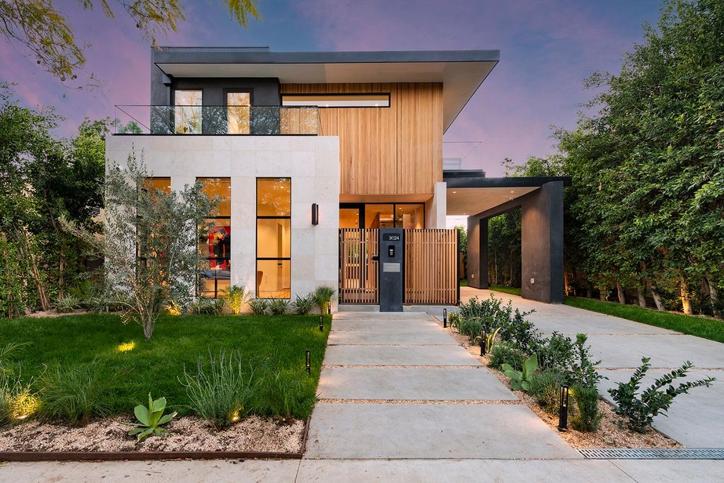The Home in West Hollywood is a Jae Omar Designed New Construction features indoor-outdoor entertaining spaces now available for sale. This home located at 9024 Rangely Ave, West Hollywood, California; offering 4 bedrooms and 6 bathrooms with over 4,400 square feet of living spaces.