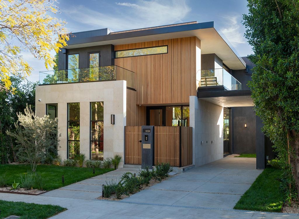 The Home in West Hollywood is a Jae Omar Designed New Construction features indoor-outdoor entertaining spaces now available for sale. This home located at 9024 Rangely Ave, West Hollywood, California; offering 4 bedrooms and 6 bathrooms with over 4,400 square feet of living spaces.