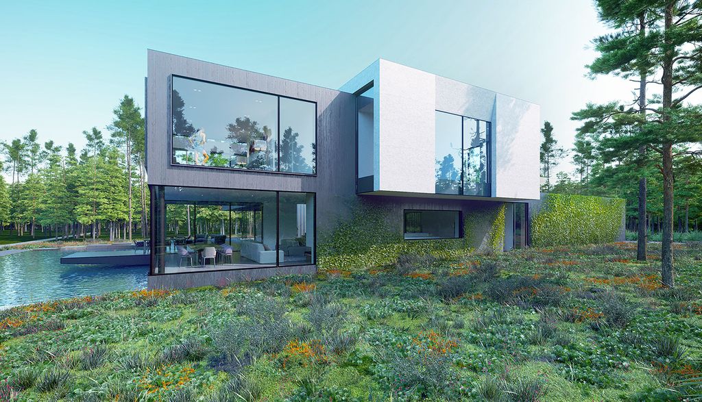 Incredible Country House Concept Design in Ukraine by Alexander Zhidkov 3