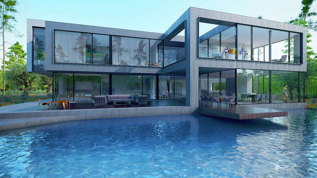 Incredible Country House Concept Design in Ukraine by Alexander Zhidkov 6
