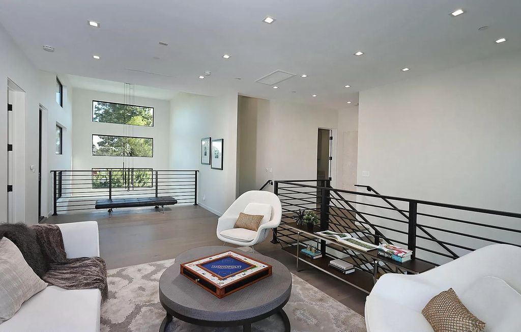 The Contemporary House is a modern masterpiece in prestigious Bel Air with elegant finishes boasts superb indoor, outdoor living now available for sale. This home located at 10825 Vicenza Way, Los Angeles, California; offering 5 bedrooms and 6 bathrooms with over 5,300 square feet of living spaces.
