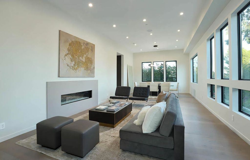 The Contemporary House is a modern masterpiece in prestigious Bel Air with elegant finishes boasts superb indoor, outdoor living now available for sale. This home located at 10825 Vicenza Way, Los Angeles, California; offering 5 bedrooms and 6 bathrooms with over 5,300 square feet of living spaces.