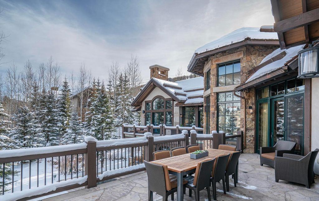 The Vail Mountain Chalet is a luxurious a classic European-inspired property with exclusive access to Vail Mountain now available for sale. This home located at 615 Forest Pl, Vail, Colorado; offering 7 bedrooms and 14 bathrooms with over 11,800 square feet of living spaces.