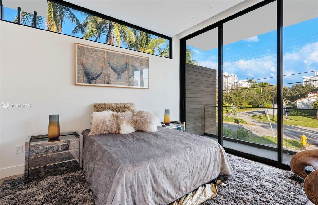 The Modern House in Miami Beach is a newly built tropical residence offering expansive western views of the La Gorce Country Club Golf Course now available for sale. This home located at 5470 La Gorce Dr, Miami Beach, Florida; offering 4 bedrooms and 4 bathrooms with over 3,600 square feet of living spaces.