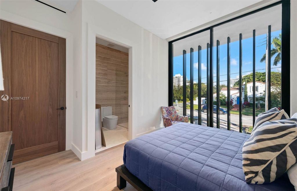 The Modern House in Miami Beach is a newly built tropical residence offering expansive western views of the La Gorce Country Club Golf Course now available for sale. This home located at 5470 La Gorce Dr, Miami Beach, Florida; offering 4 bedrooms and 4 bathrooms with over 3,600 square feet of living spaces.