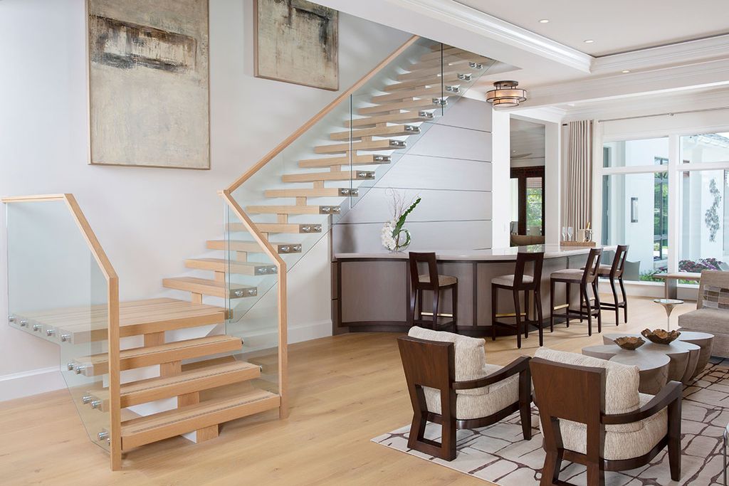 Contemporary Interior Design for Old Naples home in Florida was made by Ficarra Design Associates in Classic Contemporary style. This design creates functionally spacious indoor living from good finish materials, with impressive decorations and smart amenities.