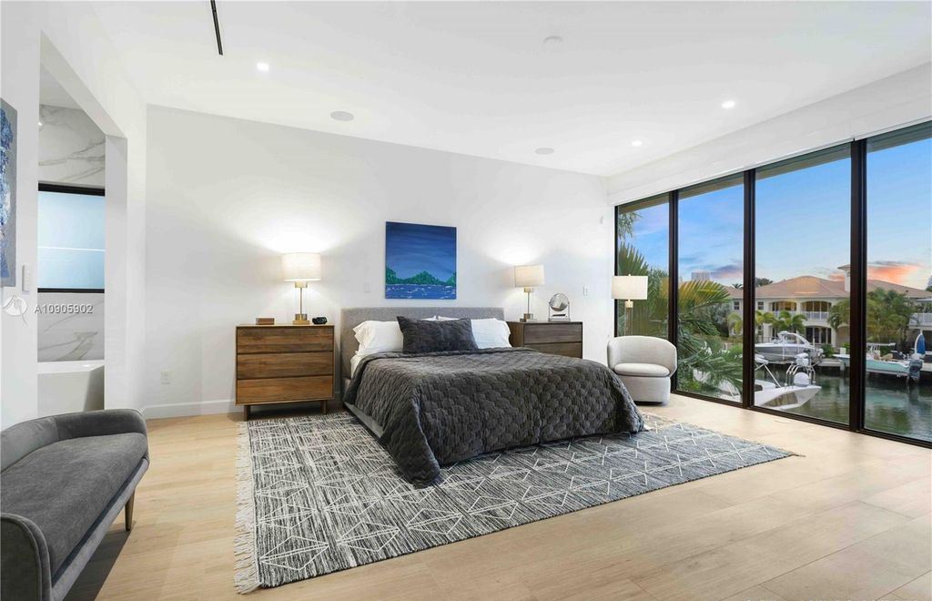 The Home in Fort Lauderdale is a sophisticated luxurious 2 story modern design on 70 foot of deep water now available for sale. This home located at 1537 SE 13th St, Fort Lauderdale, Florida; offering 6 bedrooms and 7 bathrooms with over 4,700 square feet of living spaces.
