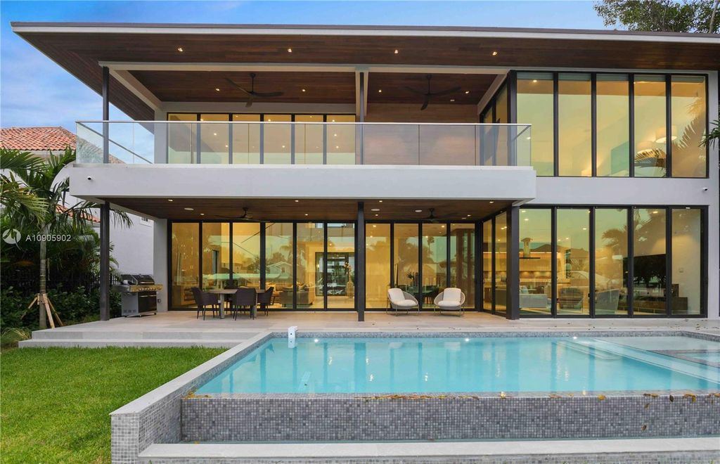 The Home in Fort Lauderdale is a sophisticated luxurious 2 story modern design on 70 foot of deep water now available for sale. This home located at 1537 SE 13th St, Fort Lauderdale, Florida; offering 6 bedrooms and 7 bathrooms with over 4,700 square feet of living spaces.