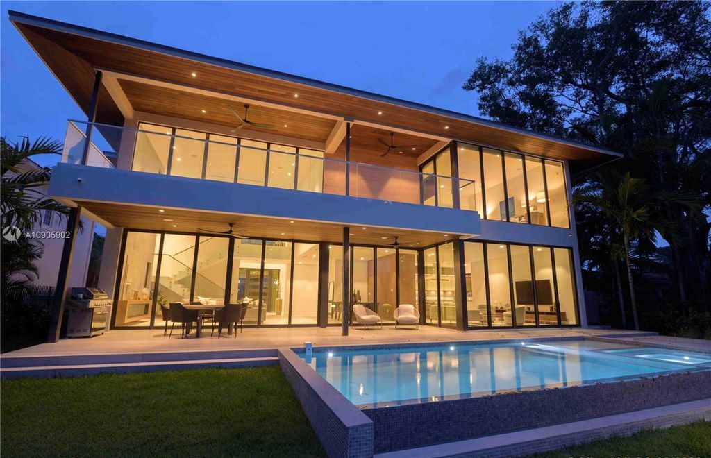 The Home in Fort Lauderdale is a sophisticated luxurious 2 story modern design on 70 foot of deep water now available for sale. This home located at 1537 SE 13th St, Fort Lauderdale, Florida; offering 6 bedrooms and 7 bathrooms with over 4,700 square feet of living spaces.