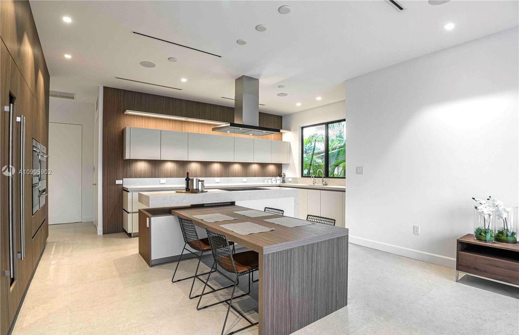 The Home in Fort Lauderdale is a sophisticated luxurious 2 story modern design on 70 foot of deep water now available for sale. This home located at 1537 SE 13th St, Fort Lauderdale, Florida; offering 6 bedrooms and 7 bathrooms with over 4,700 square feet of living spaces.